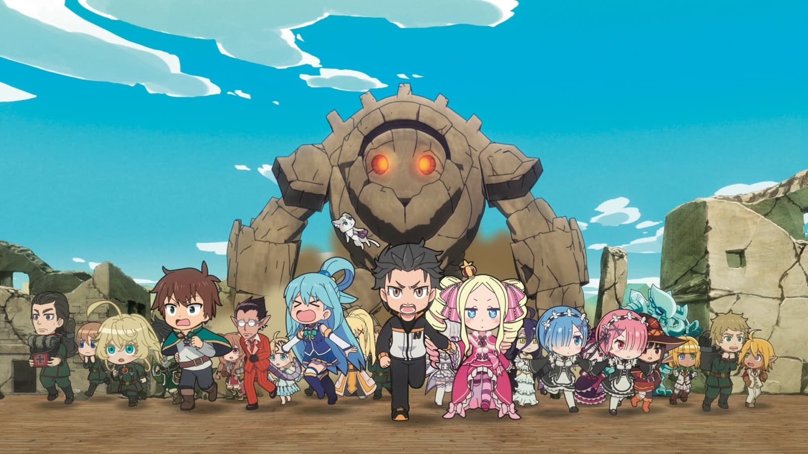 دانلود انیمه Gekijouban Isekai Quartet: Another World 2022