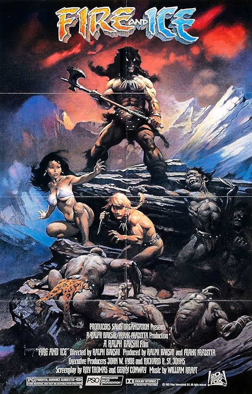 دانلود انیمیشن Fire and Ice 1983