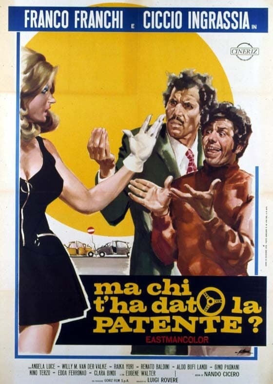 دانلود فیلم Ma chi t’ha dato la patente? 1970